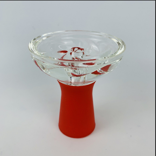 Silicon Glass Hookah Bowl